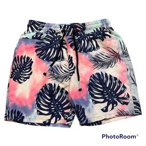 Surf Society Swimwear Men’s Small Monstera Leaf